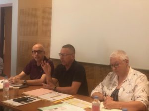 Conférence de presse de rentrée du SNPDEN Caen