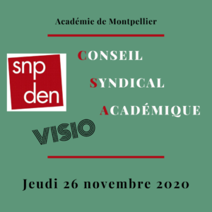 Conseil syndical académique