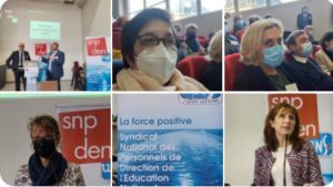 Conférence Nationale du SNPDEN du 18 novembre 2021