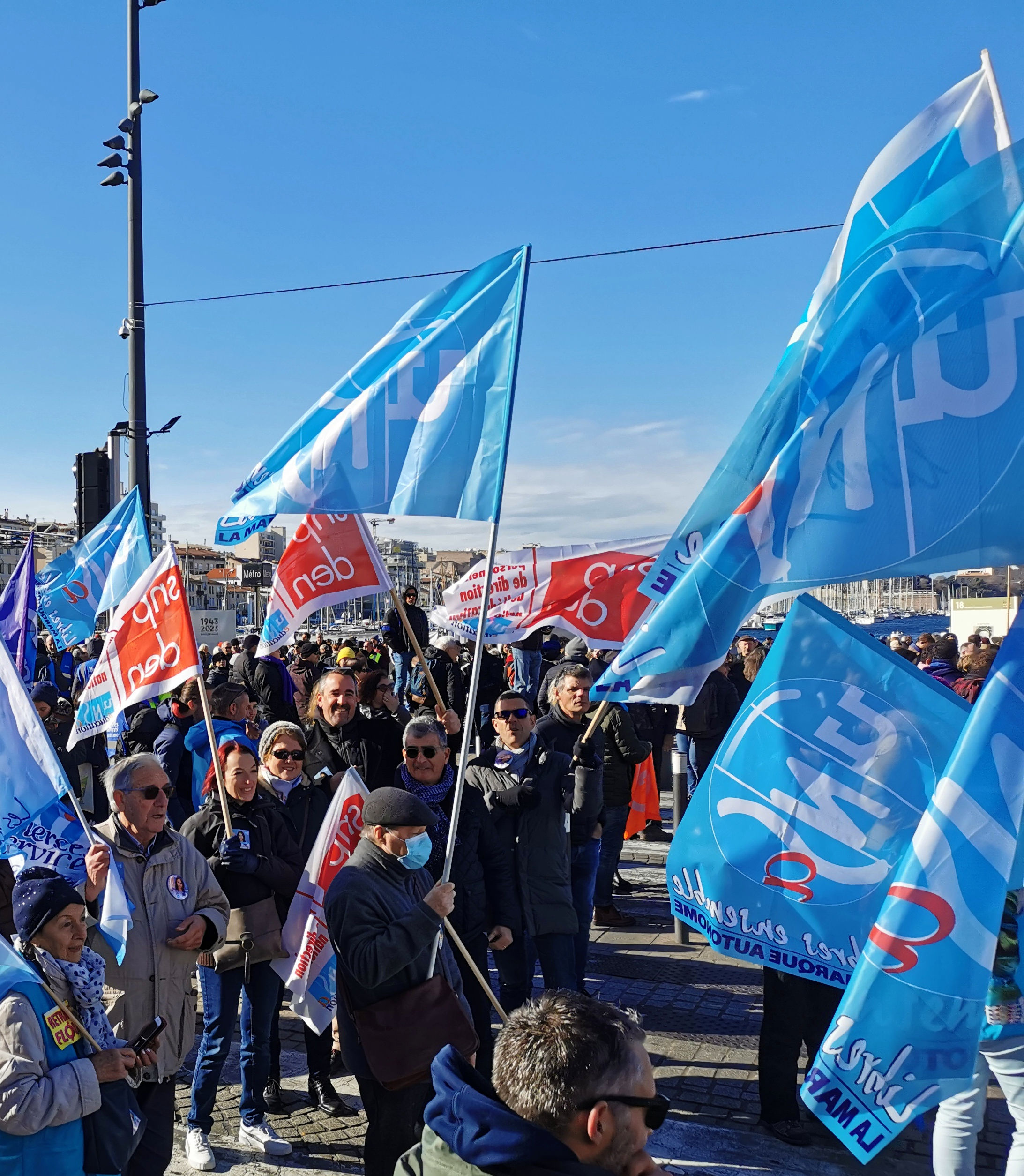 Manif Retraite Marseille 7 février 2023