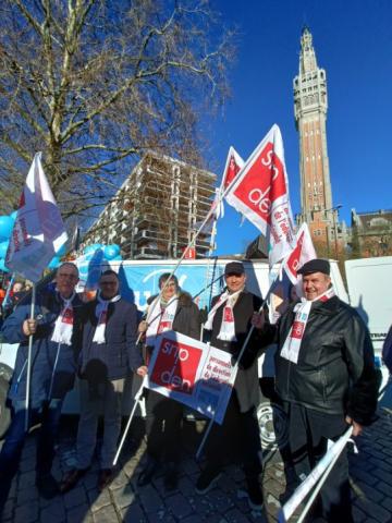 Manifestation - Retraites - 07.02.2023 - LILLE