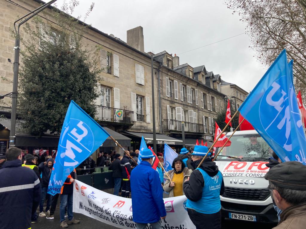 Limoges manif 31 janvier 2023