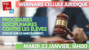 ⚖️ [REPLAY] Procédures disciplinaires (focus harcèlement)
