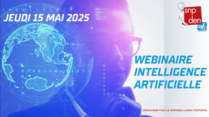 Webinaire "L'intelligence artificielle au cœur de nos futures pratiques pédagogiques" | 15.05.2025, 14h [Présentiel + Visio]