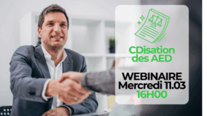 Webinaire | Le CE employeur et la CDisation des AED - 3 ans après : quel bilan et quels conseils [11.03.2025]
