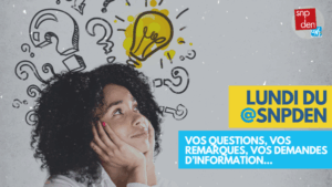 Prochain rendez-vous de notre "lundi du SNPDEN", le dernier de la présente année scolaire : lundi 07 juillet à 16h !