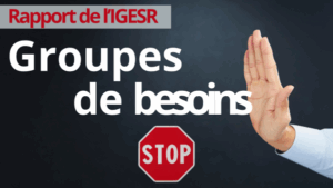 Groupes de besoins : l’IG et le SNPDEN au diapason !