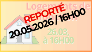 [REPORTÉ] Webinaire Cellule Juridique : Les logements de fonction [Jeudi 26.03.2026 > mercredi 20.05.2026]