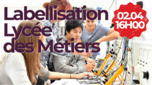 Webinaire Labellisation Lycées des Métiers [02.04, à 16H00]
