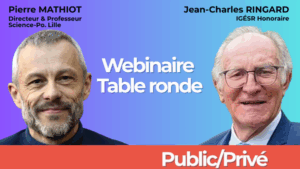 Webinaire Éducation et Pédagogie : Financement, mixité, autonomie : Public / Privé, le débat nécessaire [Mardi 31.03.2026]