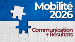 Mobilité 2026 : 1er tour ! Votre résultat + résultats collectifs !