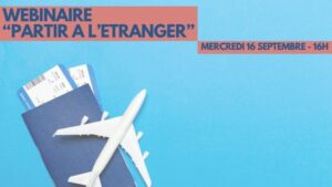 DATE MODIFIEE - Webinaire "Partir à l'étranger" [Mercredi 16.09.2026 - 16h]